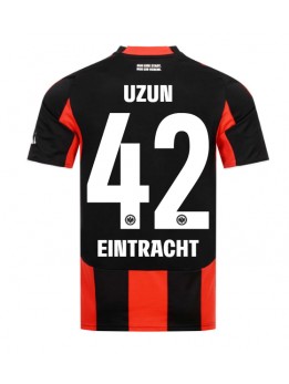 Eintracht Frankfurt Can Uzun #42 Replika Hemmakläder 2025-26 Kortärmad